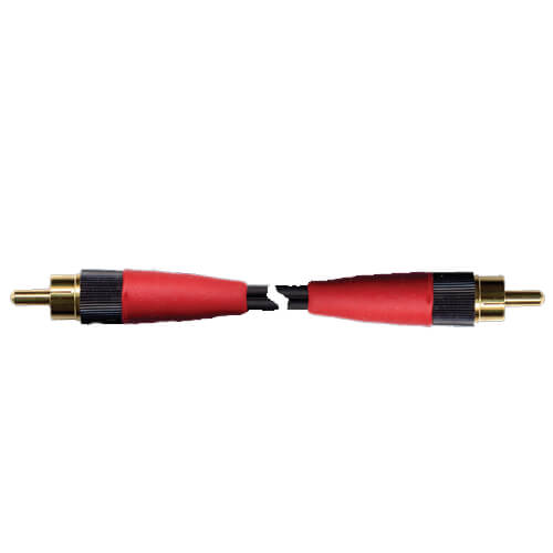 Cord, Razertip #7 Heavy Duty Cord 12" - RCA(M) to RCA(M)
