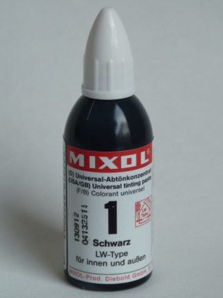 Mixol - Universal Pigment Black 20 ml