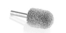 Kutzall 1/4" Shank original Silver Coarse- 3/4" x 1-1/8" Ball Nose BN34S