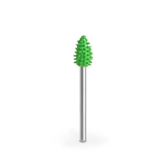 Saburr Tooth 3/32" Shank Flame 1/8" (Coarse Grit)