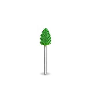 Saburr Tooth 3/32" Shank Flame 3/8" (Coarse Grit)