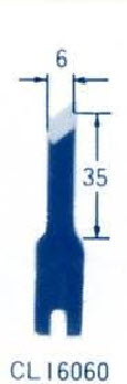 Automach Blade for WH-6 head #CL16060 6mm / 1/4"