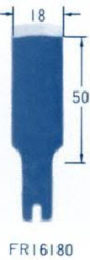 Automach Blade for WH-6 head #FR16180 18mm / 3/4"