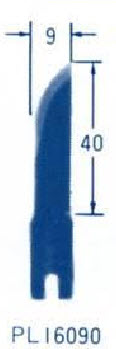 Automach Blade for WH-6 head #PL16090 9mm / 3/8"