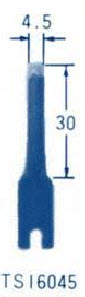 Automach Blade for WH-6 head #TS16045 4.5mm / 3/16"
