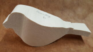 Bunting Basswood Cutout