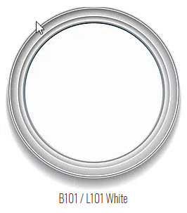 White Ronan ONE STROKE Lettering Enamel Gloss White 16OZ