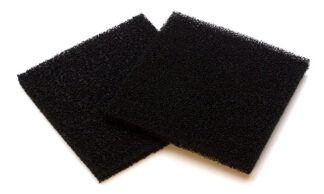 Wood burning Fume / Smoke Extractor Replacement carbon filters. Pack of two.