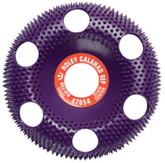 K A Holey Galahad - Round Coarse Purple 7/8"Extreme Coarse