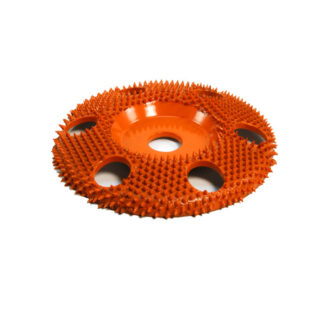 Saburr-Tooth 4" Sanding Disc's 5/8" bore Flat Face See Thru Ex-Coarse