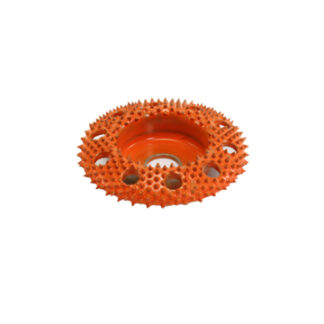 Saburr-Tooth 2" Disc Wheel Flat Face W/ Holes (Ex-Coarse Grit)