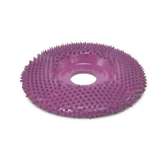 SABURR-TOOTH 4" Disc Wheel Flat Face (Supreme 132 Grit ) 5/8" Bore