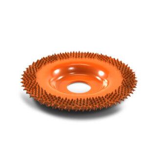 Saburr-Tooth 4" Flat Face Grooving Disc (Ex-Coarse Grit) 7/8" Bore