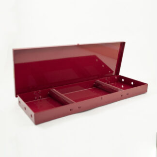 Aluminum Brush Box #46 Ruby Red