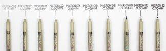 PIGMA MICRON PEN .20MM BLACK