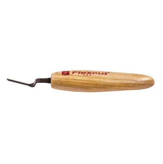 Flexcut MT43 1/16" (1.5mm) Micro Dogleg Chisel