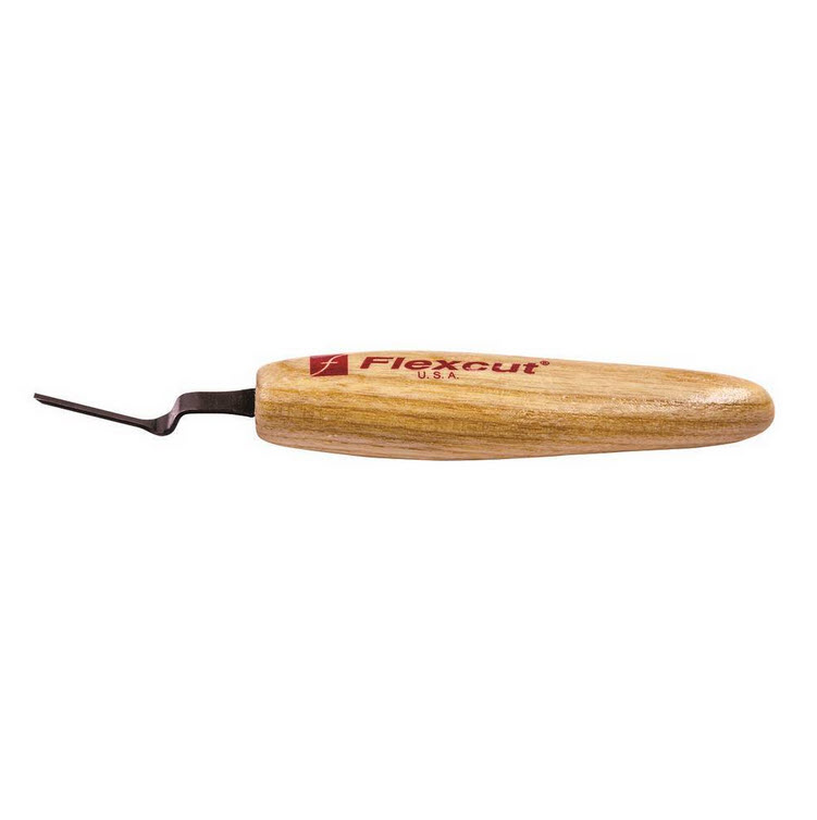 Flexcut MT43 1/16" (1.5mm) Micro Dogleg Chisel
