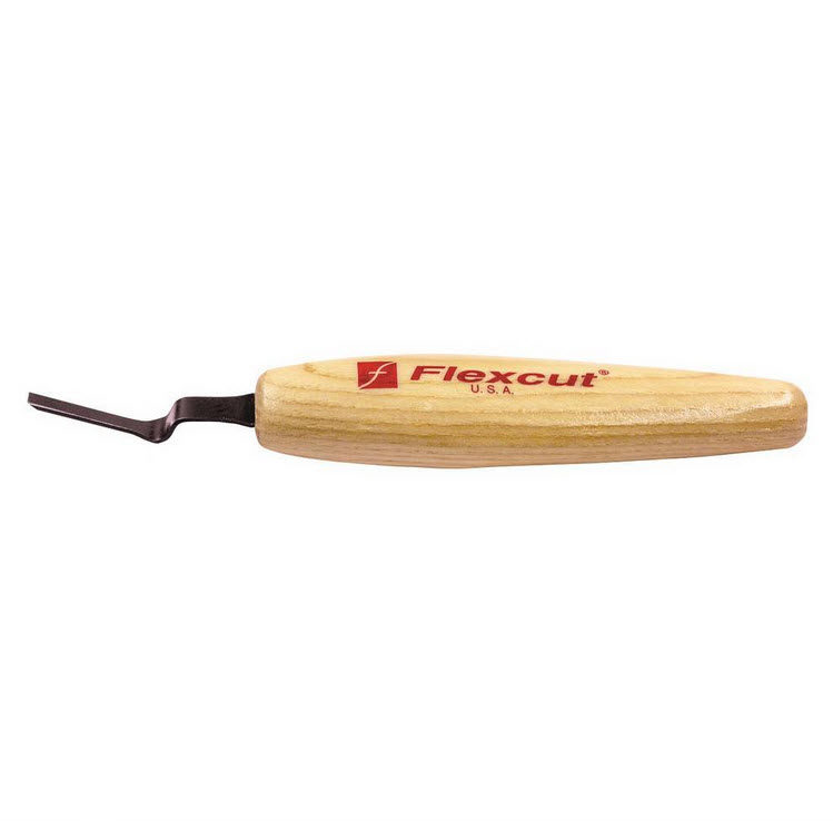 Flexcut MT44 1/8" (3mm) Micro Dogleg Chisel
