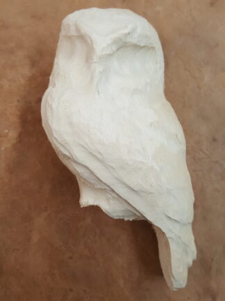 NEW – Owl, Saw Whet Exclusive Jerry Simchuk Tupelo Rough-Out