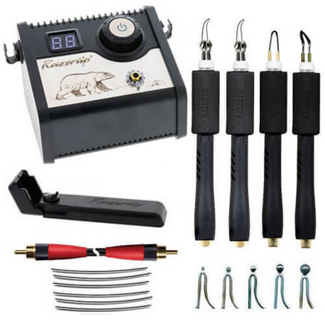 Razertip SL1 Burner, Wood Turning Starter Kit, Interchangeable-tips