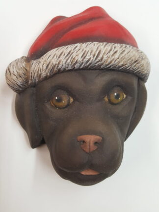 Santa Dog 5" tupelo Roughout from Fowl Play Studios