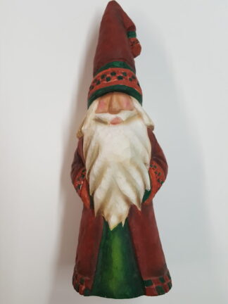 Santa Traditional 8 1/2 " tupelo Roughout from Fowl Play Studios