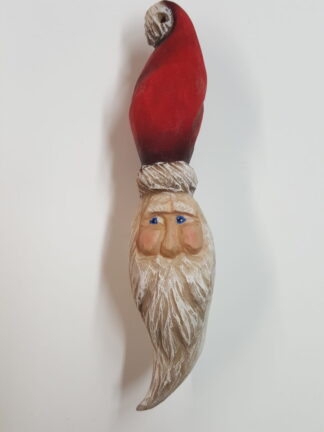 Santa Twist Hat 6 1/2 " tupelo Roughout from Fowl Play Studios