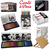 Crayons, Conte' and Lyra