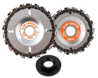 LANCELOT 22/SQUIRE 18 TANDEM COMBO WITH UNIVERSAL NUT 5/8" arbor hole