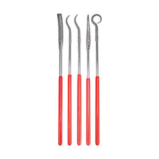 Diamond Files Bent set of 5  150 grit