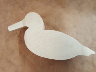 Cut-Out Tupelo, Oyster Catcher 1/2 size 11"