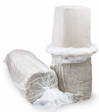 Mass White Classic Low-Fire Clay Moist Potters Clay : 50Lb Box
