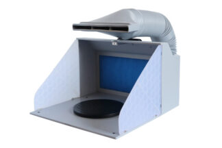 16" Hobby Spray Booth with Two Fans and Exhaust Duct
