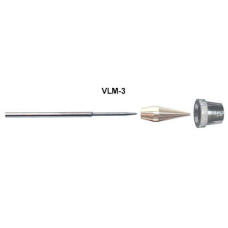 Tip, Needle and Aircap for old style size 3 (.75mm) Paasche airbrushes