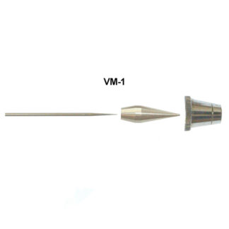 Tip, Needle and Aircap for size 1 (.25mm) Paasche airbrushes