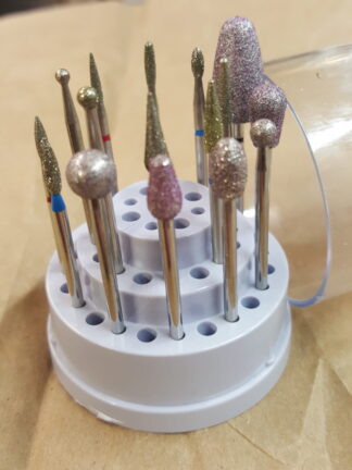 DIAMOND / RUBY 16 Piece Detail Bur Set 3/32" shank