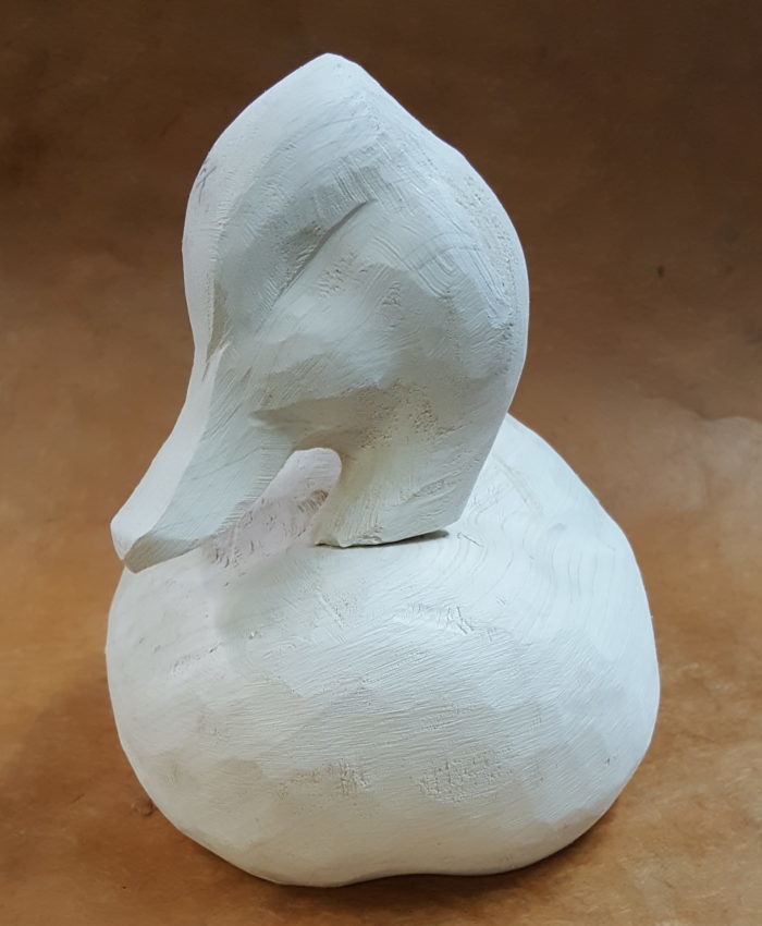 Ring-necked duck head up - Tupelo Roughout - Image 2