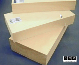 Balsa wood Carving Block <p>1" x 1" x 12"