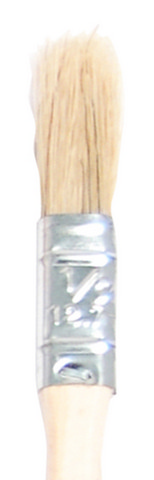 WHITE BRISTLE UTILITY CHIP BRUSH 1/2 INCH
