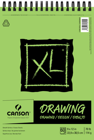 XL DRAWING 60 SHEET 9X12