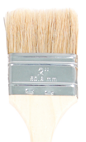 WHITE BRISTLE UTILITY CHIP BRUSH 2 INCH