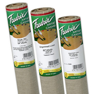 CANVAS ROLL LINEN STYLE 136 7OZ UNPRIMED 52 INCH X 6 YARDS