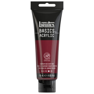 BASICS 118ML/4OZ CADMIUM RED DEEP HUE