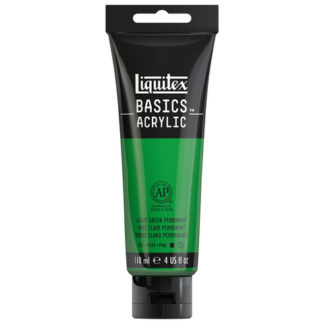 BASICS 118ML/4OZ LIGHT GREEN PERMANENT