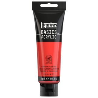 BASICS 118ML/4OZ CADMIUM RED LIGHT HUE