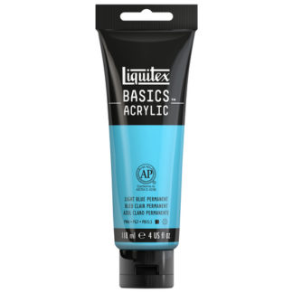 BASICS 118ML/4OZ LIGHT BLUE PERMANENT