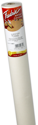 CANVAS ROLL ALABAMA COTTON DUCK DOUBLE PRIMED 56 IN X 30YD
