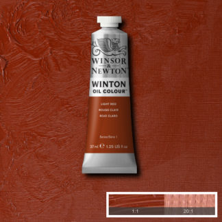 WINTON OIL COLOUR 37ML LIGHT RED