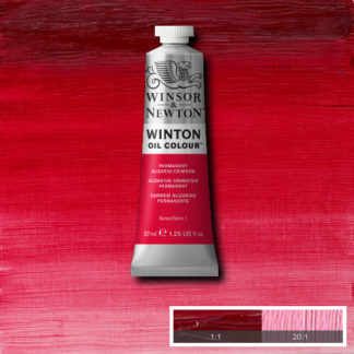 WINTON OIL COLOUR 37ML PERMANENT ALIZARIN CRIMSON