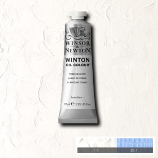 WINTON OIL COLOUR 37ML TITANIUM WHITE
